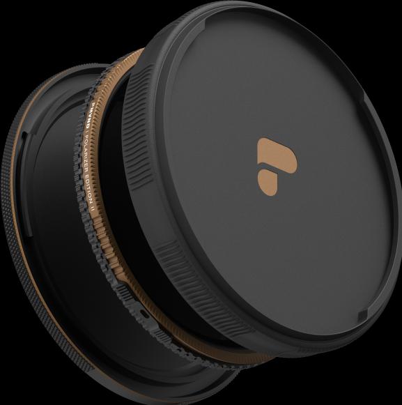 Actual product image PolarPro Lens filter Polarised VND 2/5 Fine Threaded - 95 mm (95 mm, Polarizing filter)