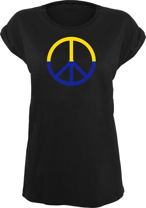 Actual product image Merchcode Ladies Peace - 2 Colour Peace Basic T-Shirt - 173309 (M)