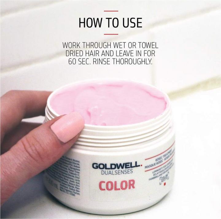 Image du produit Goldwell Traitement couleur 60sec (200 ml)