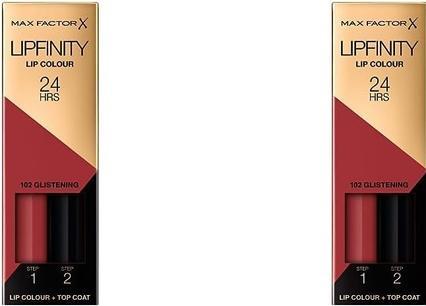 Actual product image Max Factor Lipfinity (108 Frivolous)