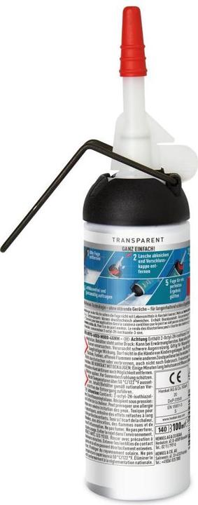 Image du produit Sista Mastic transparent salle de bain et cuisine (0.18 kg, Transparent, 100 ml)