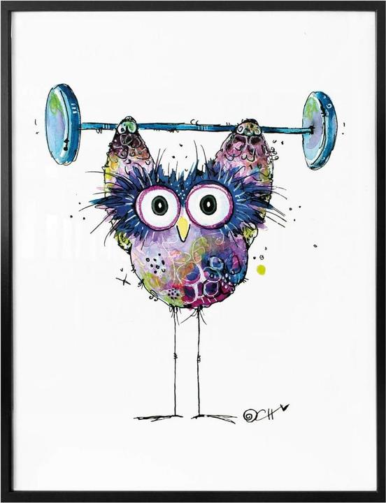 Image du produit Trenddeko Hagenmeyer - Rester fort (24 x 30 cm)