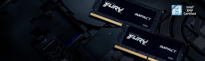 Image du produit Kingston Fury Impact (2 x 32GB, 4800 MHz, RAM DDR5, SO-DIMM)