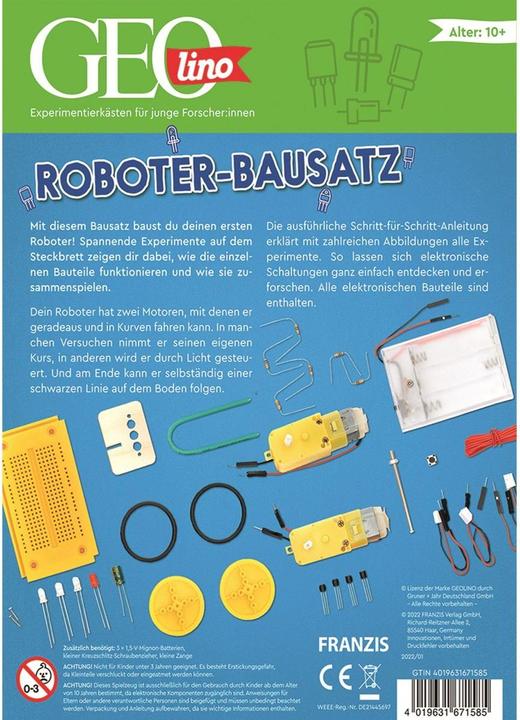 Produktbild Franzis GEOlino Roboter-Bausatz