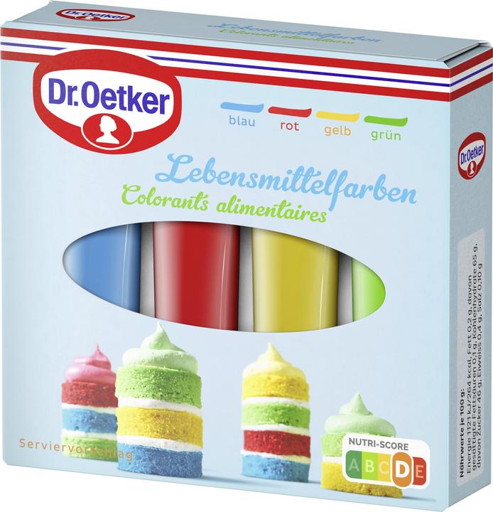 Bleu, Rouge, Vert, Jaune