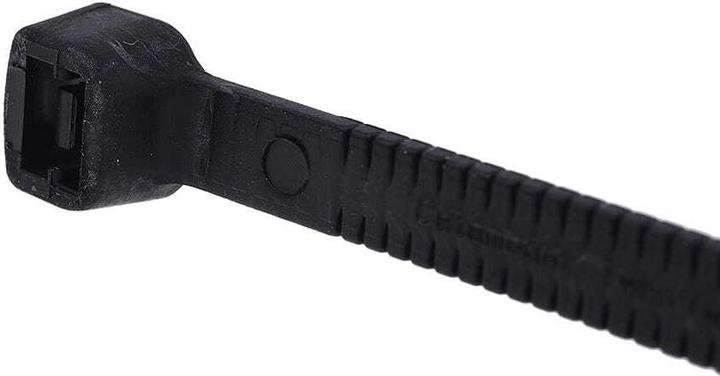 Produktbild Phobya Kabelbinder Twist Tail&#8482 schwarz 4,7x180mm (Kunststoffkabelbinder, 180 mm, 10 Stk.)