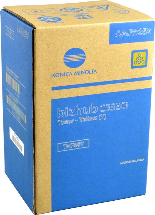 Produktbild Konica Minolta Konica-Minolta KonicaMinolta Toner TNP-80 TNP80 Yellow Gelb (AAJW252) (Y)