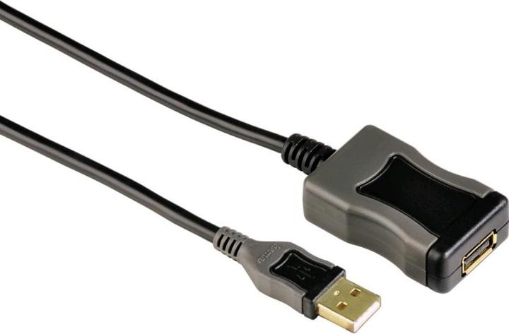 Produktbild Hama Aktives USB-2.0-Verlängerungskabel (5 m, USB 2.0)