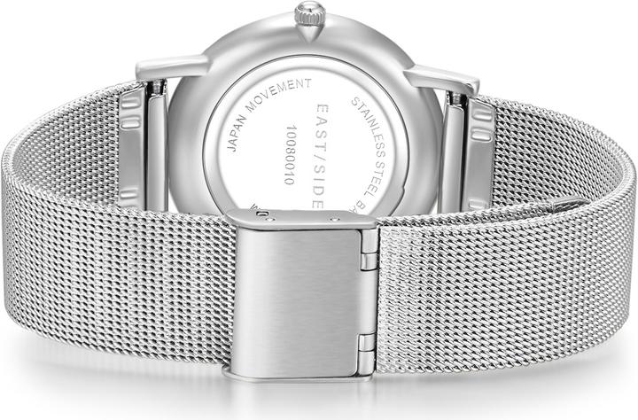 Image du produit Eastside Montre à quartz Cassina en acier inoxydable argenté - 9736 (Montre analogique, 33 mm)