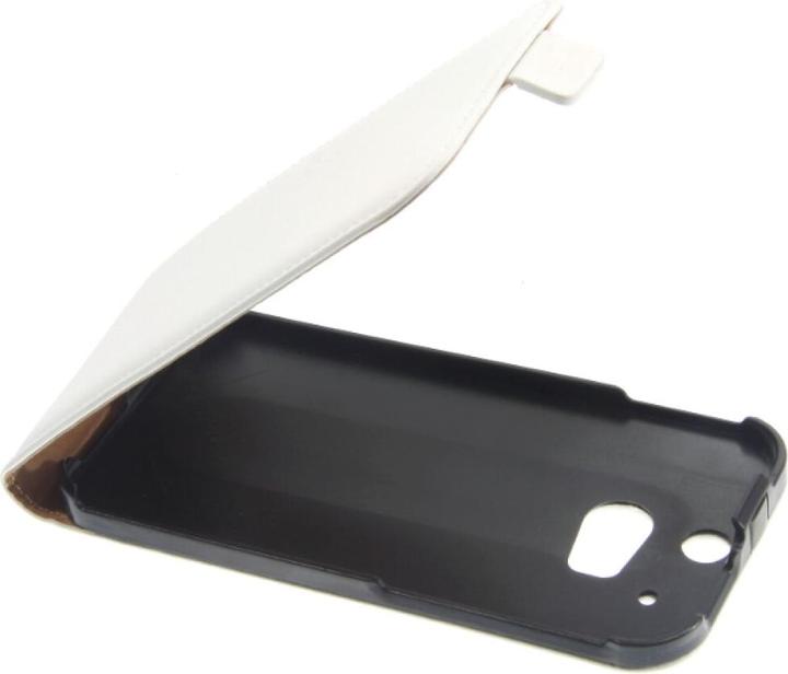 Immagine prodotto OEM Custodia Slim Flip in pelle HTC One M8 - Bianco (HTC One (M8), HTC One M8s)