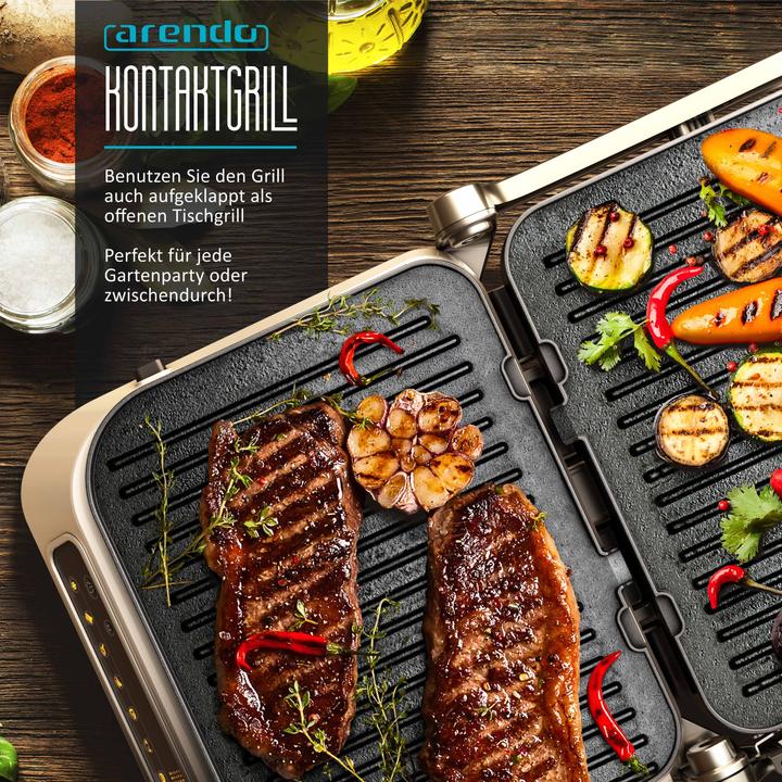 Actual product image Arendo Contact grill