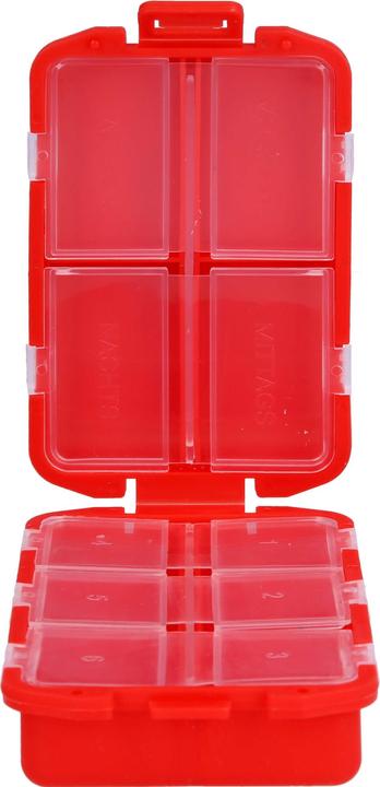 Axisis Tablettenbox mit 10 Fächern