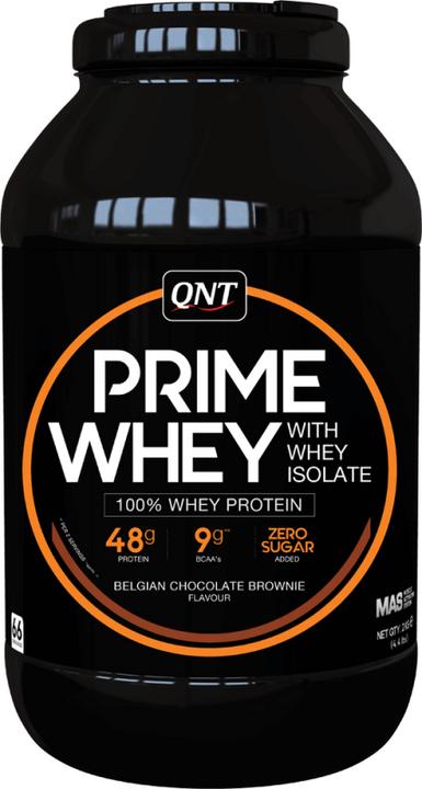 Actual product image QNT Prime Whey 2kg (Chocolate, 1 pcs., 2000 g)