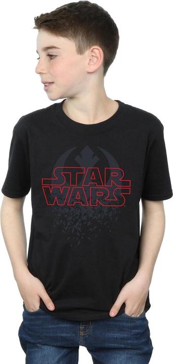 Immagine prodotto Star Wars The Last Jedi Shattered Emblem Maglietta Ragazzi (140, 146)