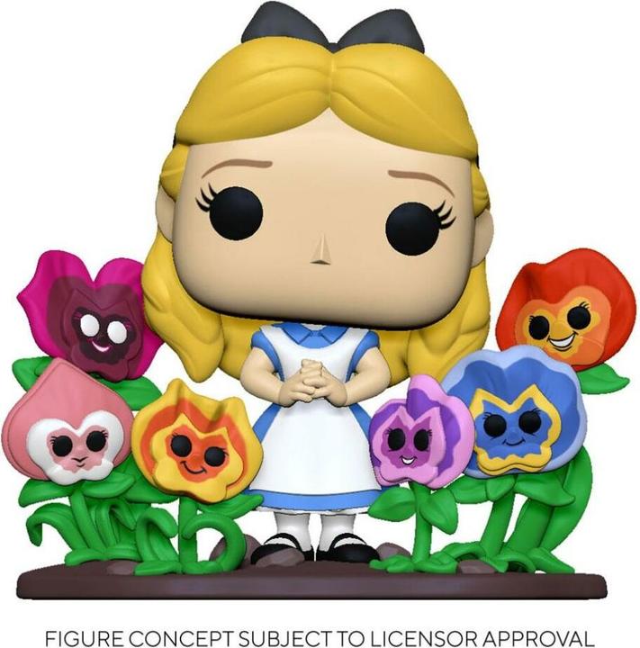 Actual product image Funko Pop! Disney Alice 70th : Alice w/ Flowers