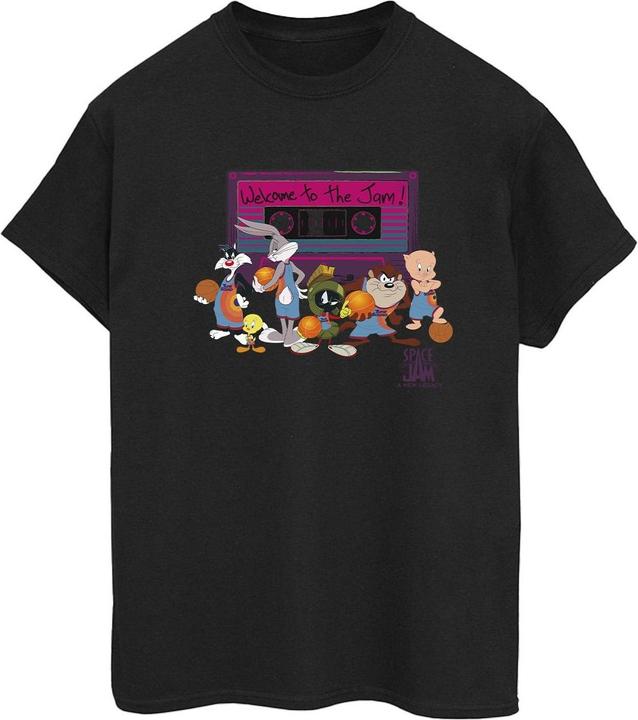 Immagine prodotto Space Jam Team Cassette Maglietta Ampia Donna (XXL)