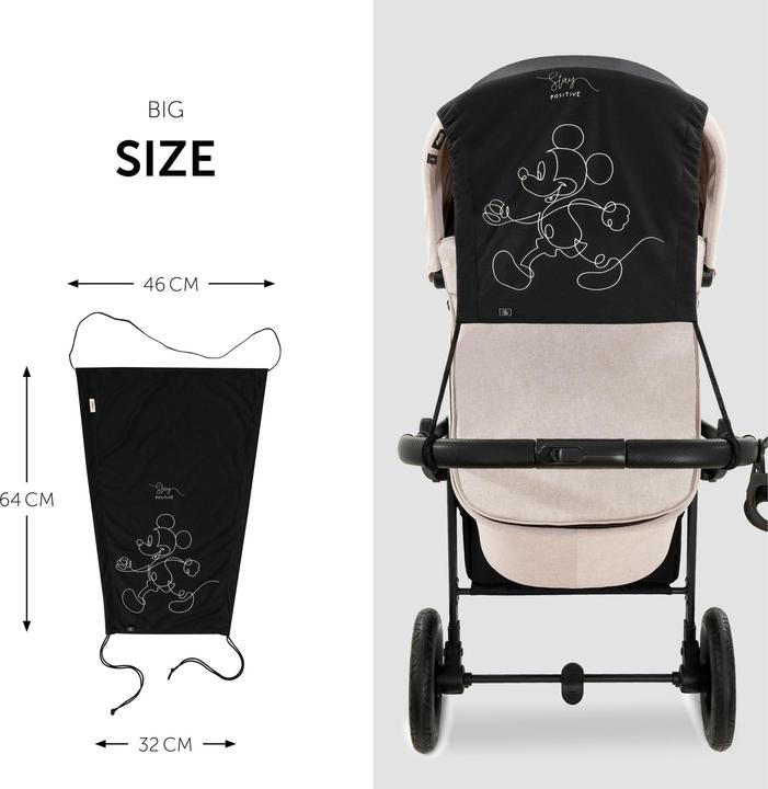 Image du produit Hauck Sunshade Mickey Mouse Noir