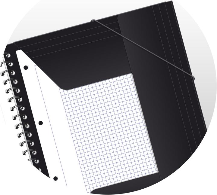 Image du produit Oxford Organiserbook (A4+, Quadrillé, Couverture rigide)