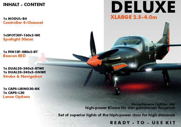 Actual product image Unilight DELUXE-XLarge Beleuchtungsset