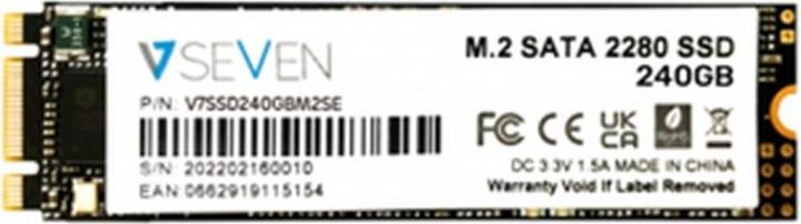 Nutritional values and ingredients V7 240GB M.2 SATA SSD M.2 3D (240 GB, M.2 2280)