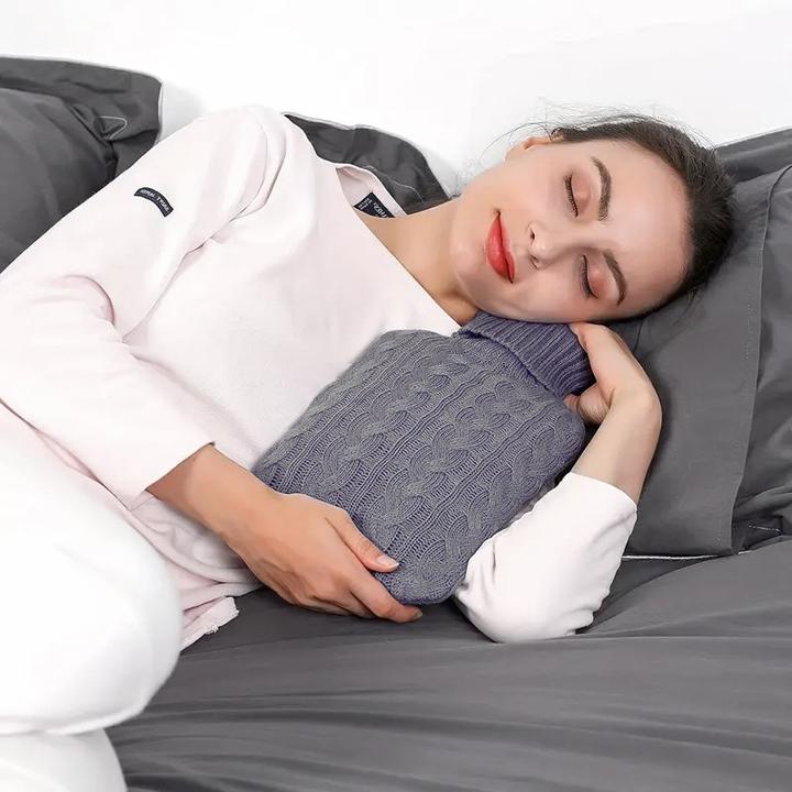Image du produit ASMI bouillotte, bouillotte avec housse en tricot (1 l)