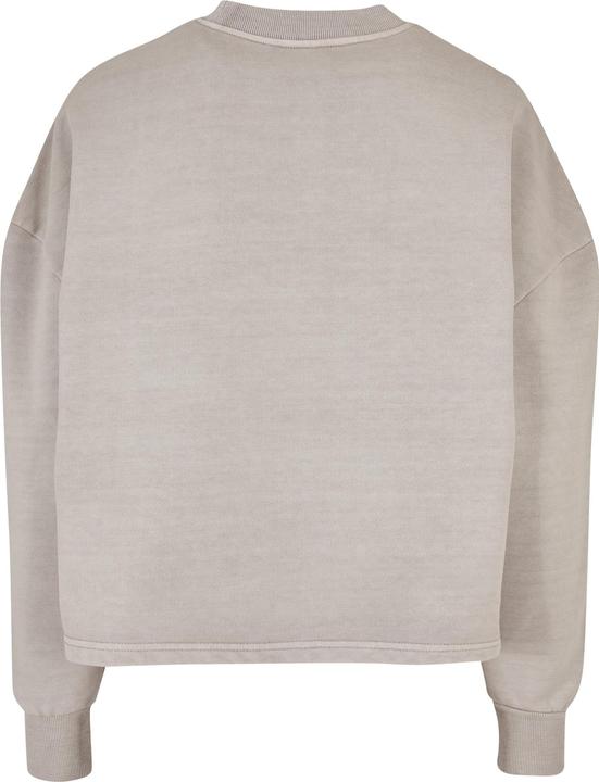 Actual product image Urban Classics Ladies Heavy Terry Garment Dye Crewneck - 19387 (L)