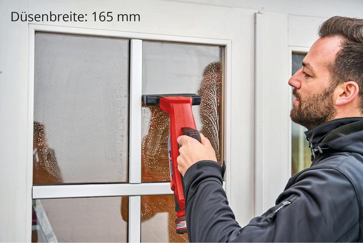 Actual product image Einhell Brillianto Window Vacuum Cleaner Accessories Black