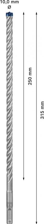 Actual product image Bosch Professional Zubehör Expert SDS plus-7X (10 mm)