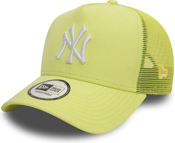 New Era A-Frame Trucker Cap - New York Yankees green pastel
