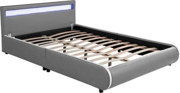 Produktbild Juskys Polsterbett Sevilla mit LED (140 x 200 cm)