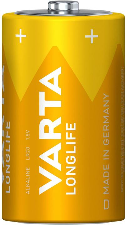 Actual product image Varta Longlife (2 pcs., D, 15800 mAh)