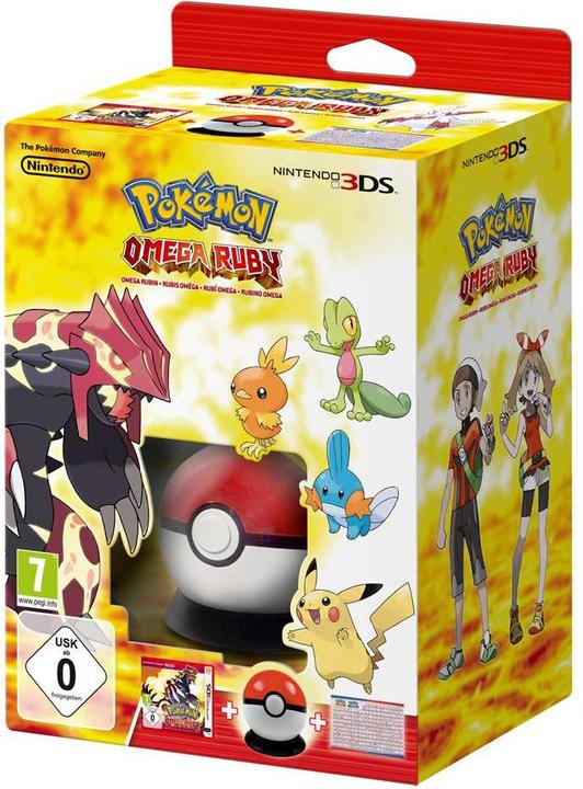 Nintendo Pokémon Omega Rubin inkl. Pokéball Card Case (3DS, 3DS XL)