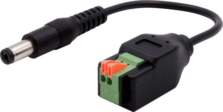 Produktbild Exsys Adapter DC-Stecker zu Terminal Block