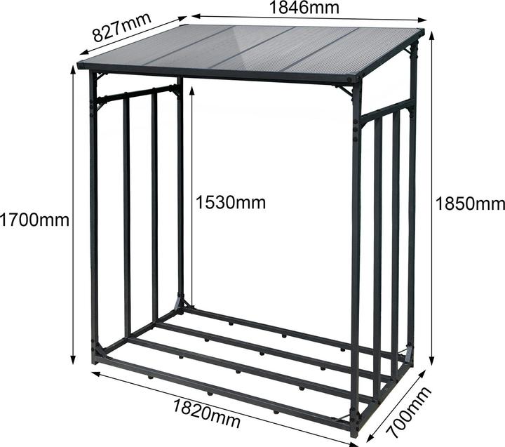 Immagine prodotto Wiltec Porta legna Toboli