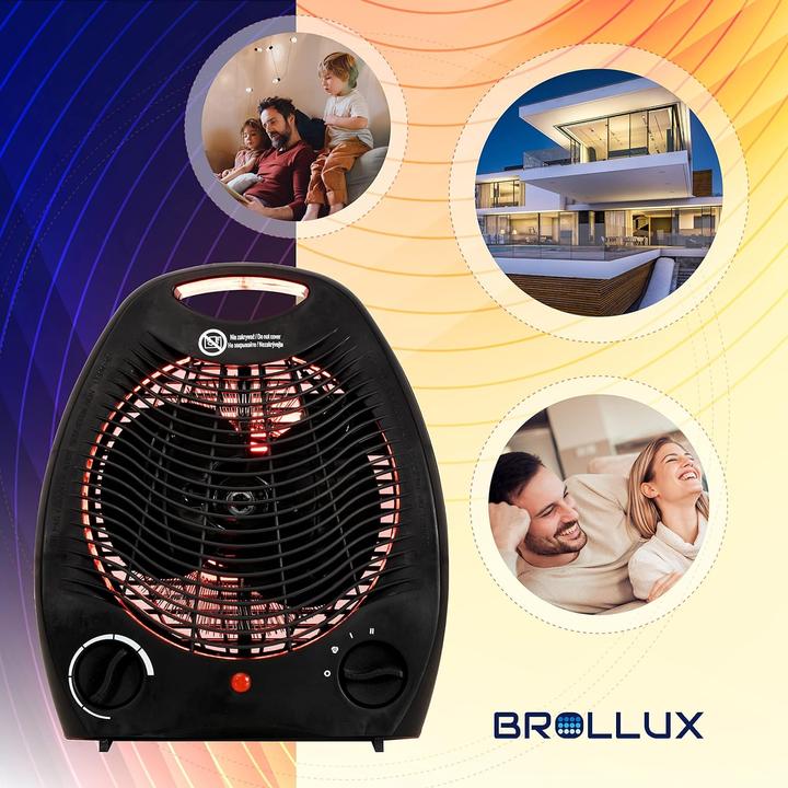 Produktbild Brollux Elektroheizung 2000W Weiss (2000 W)