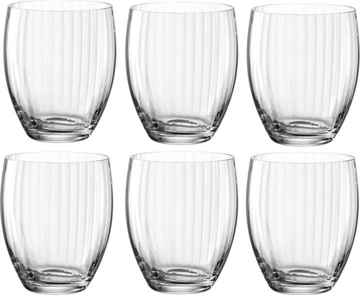 Leonardo Whiskyglas Poesia 380 ml, 6 Stück, Transparent (3.80 dl, 6 x, Whiskygläser)