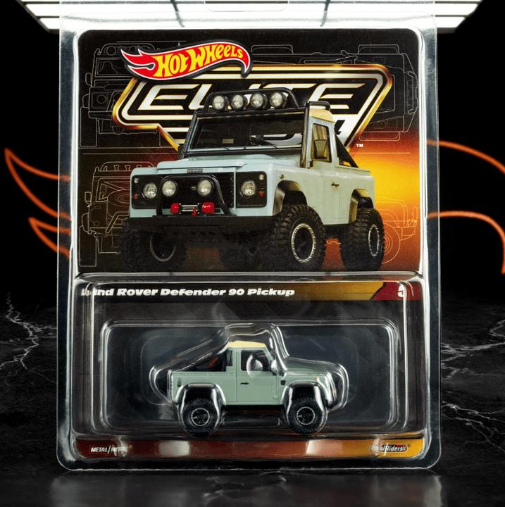 Produktbild Mattel Hot Wheels Elite 64 Series Land Rover Defender 90 Pickup