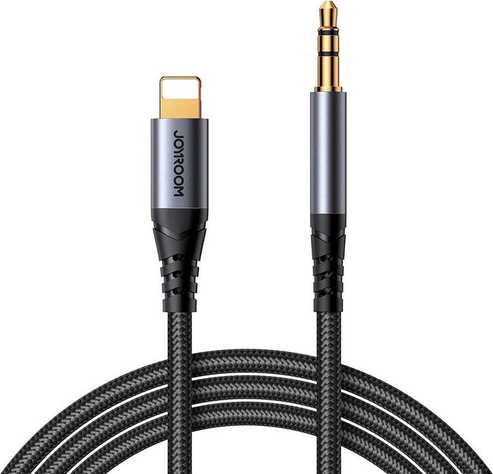 Joyroom 3,5 mm – MiniklinkeLightning (1.20 m, 3.5mm Klinke (AUX), Lightning)