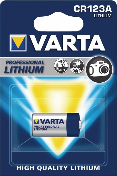 Produktbild Varta Photo Lithium (1 Stk., CR123A, 1480 mAh)