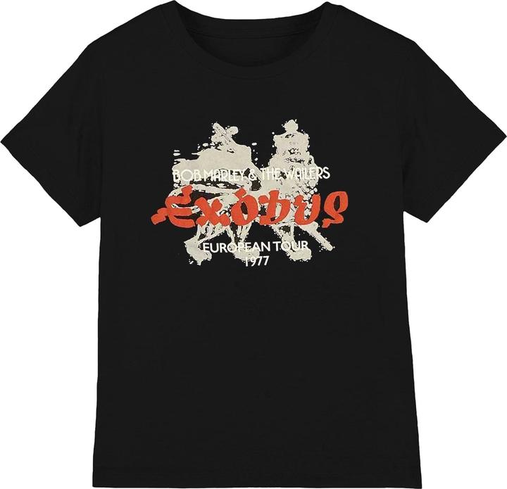 Bob Marley Exodus European Tour 1977 TShirt HiBuild
