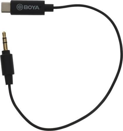 Image du produit Boya Adaptateur universel BY-K2 3,5 mm TRS vers USB-C (0.20 m, Jack 3,5 mm (AUX))