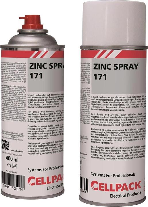 Actual product image CellPack Corrosion protection spray 400 ml (400 ml, Grey)