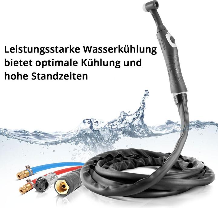 Produktbild Stahlwerk Wassergekühlter WIG Schweissbrenner WP18 | SR18 bis 300 A