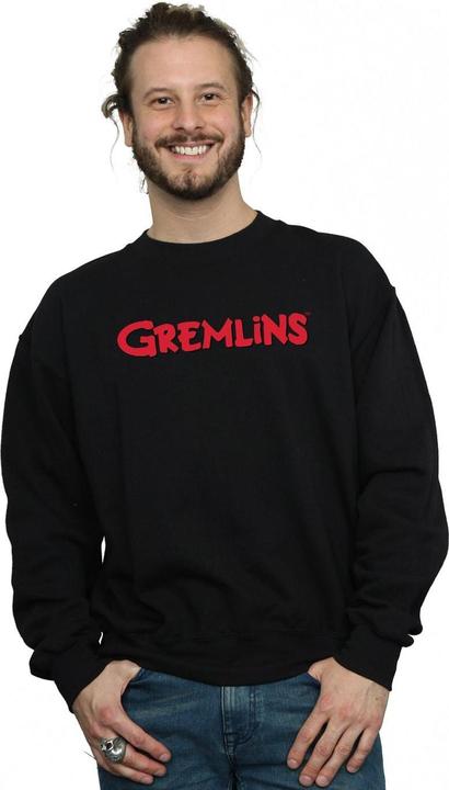 Actual product image Universal Textiles Mens Text Logo Sweatshirt (3XL)