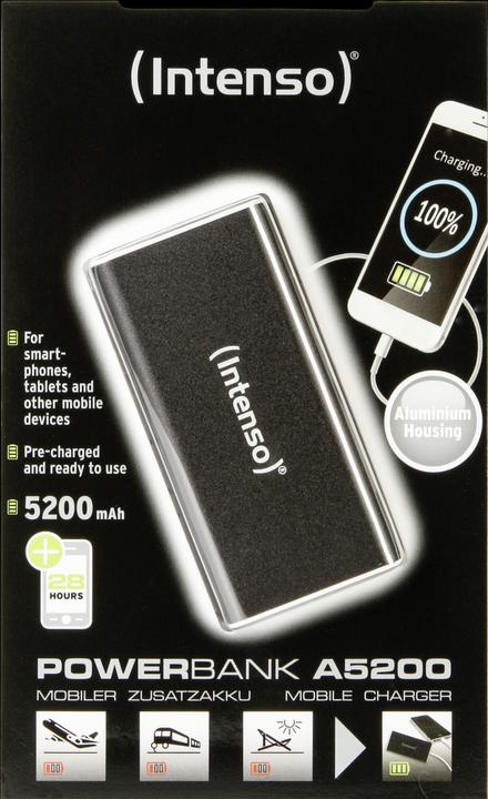 Actual product image Intenso Alu (5200 mAh, 19.24 Wh)