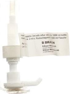 Produktbild Braun Dosierpumpe 1000ml (2ml) mit Rückschlagventil