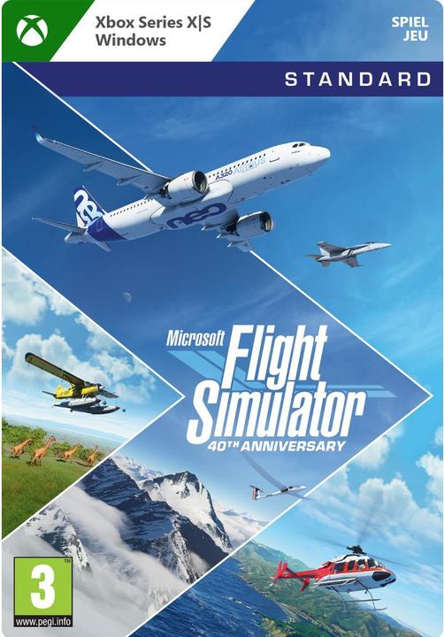 Microsoft Flight Simulator: 40th Anniversary (Xbox Series S, Xbox Series X, PC)