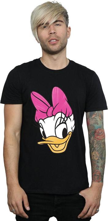 Actual product image Disney Mens Daisy Duck Head Painted T-Shirt (XXL)