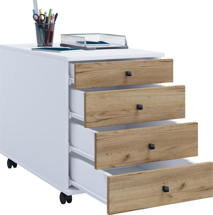 Immagine prodotto VCM Cassetto porta rotoli in legno Lona (42 x 75 cm)