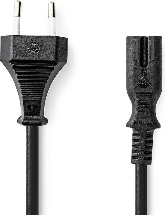 Produktbild Nedis Staubsauger Netzkabel | 7.00 m | CEE 7/17 | 250 V AC | 16 A | Schwarz | PVC (7 m)
